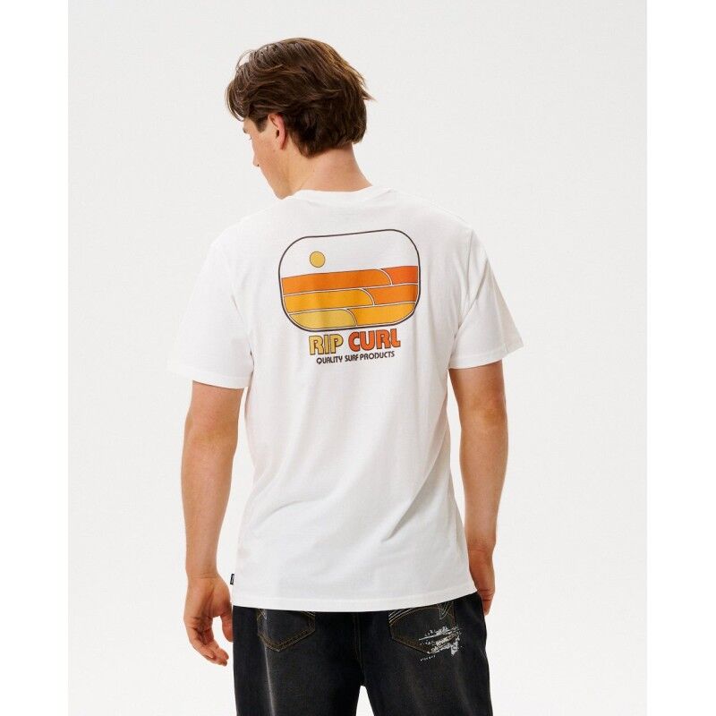 Rip Curl Surf Revival Lined Up Tee - T-shirt - Men's | Hardloop