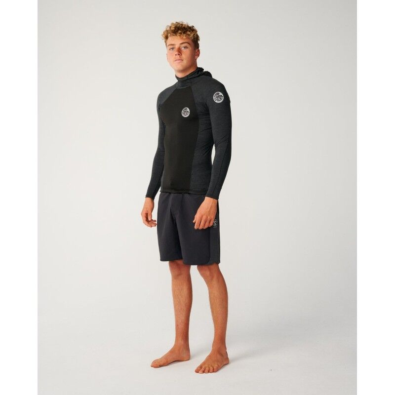 Rip Curl Ultimate Search Ls Hood Vest - Neopren surftoppar - Herr | Hardloop
