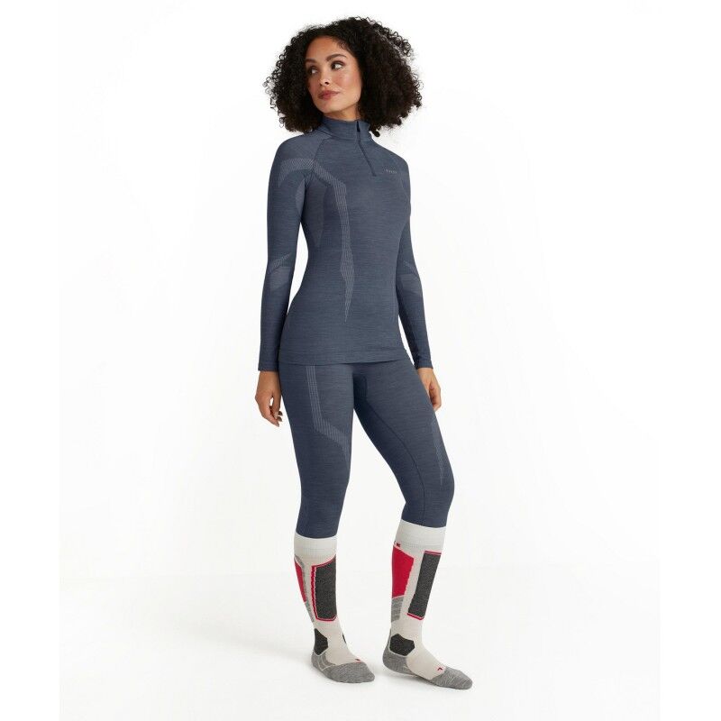 Wool-Tech Long Sleeve Zip - Sous-vêtement thermique femme