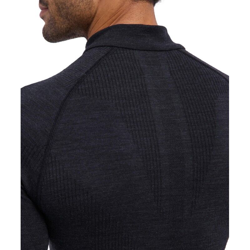 Falke Wool-Tech Long Sleeve Zip - Ropa interior - Hombre | Hardloop