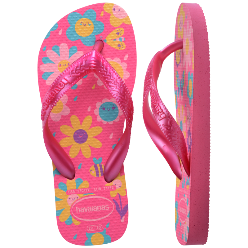 Havaianas Kids Flores - Teenslippers - Kinderen | Hardloop
