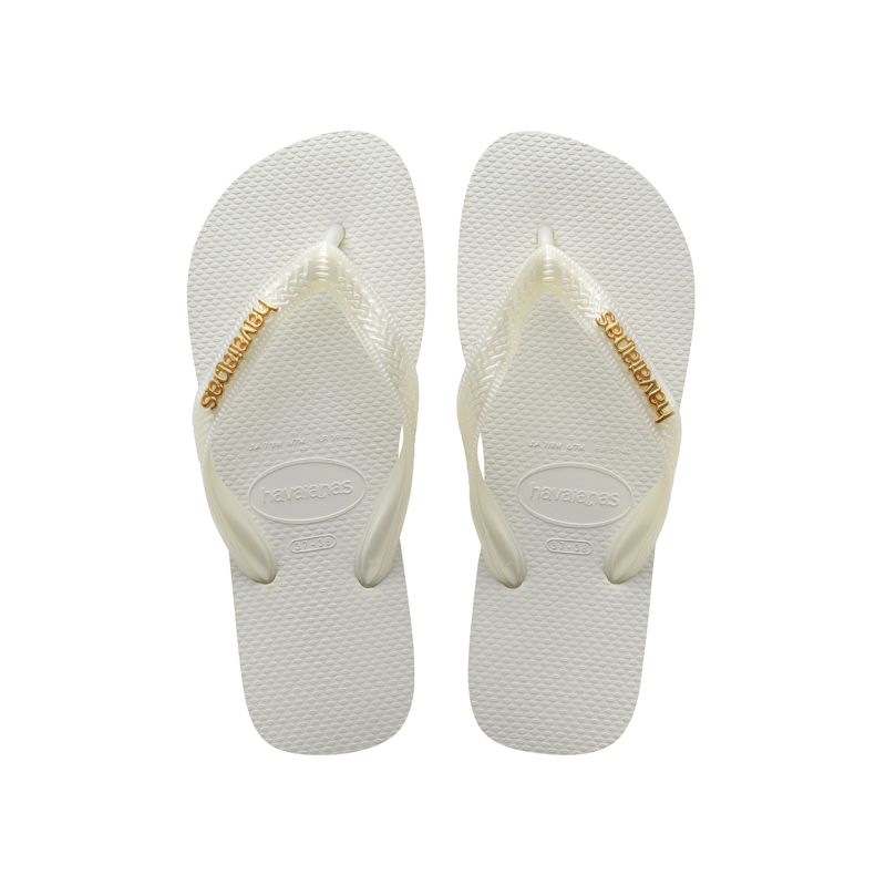 Top Logo Metallic - Flip flops - Women's