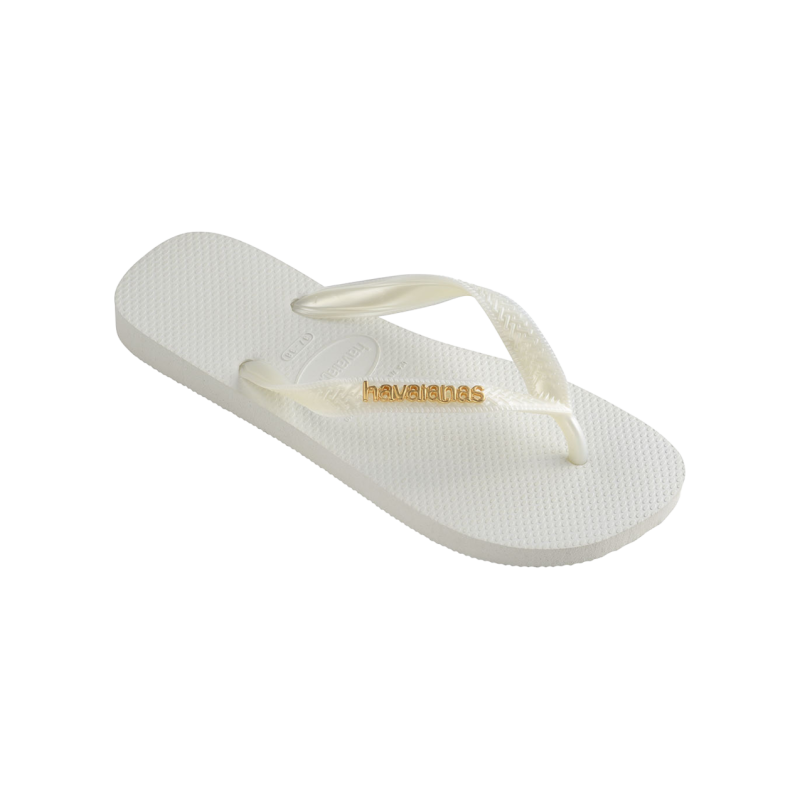 Havaianas Top Logo Metallic - Teenslippers - Dames | Hardloop
