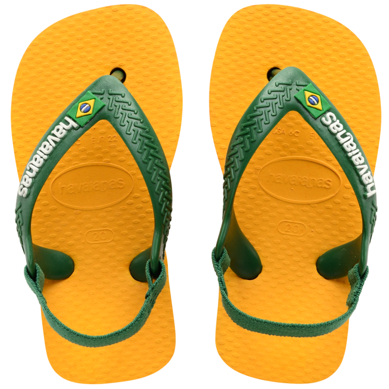 Baby Brasil Logo II - Chinelos criança