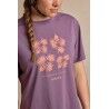 Maloja WhitneyM.Front print - T-shirt - Dam | Hardloop
