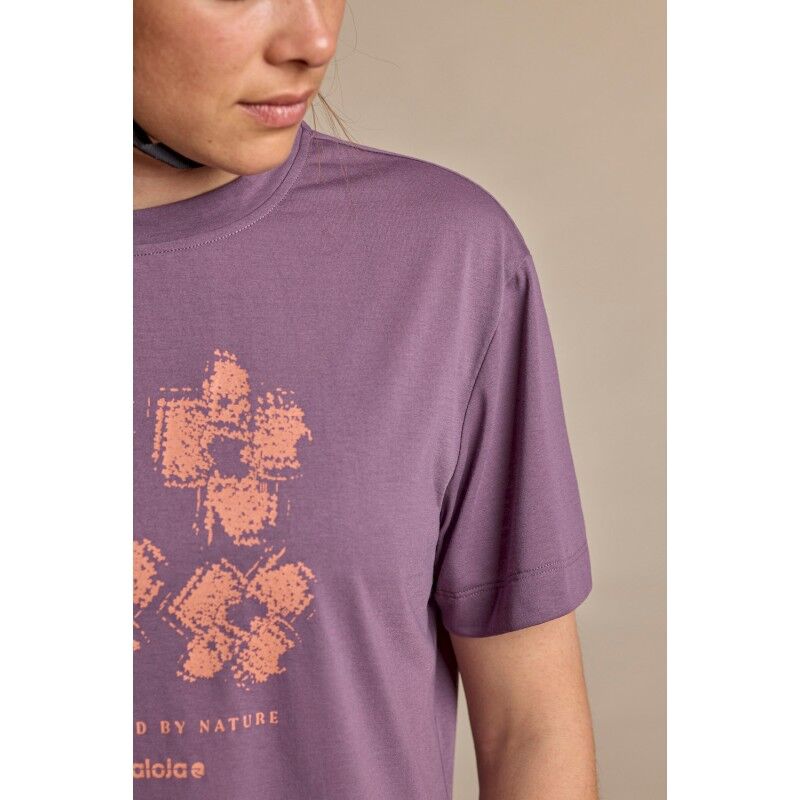 Maloja WhitneyM.Front print - T-shirt - Dam | Hardloop