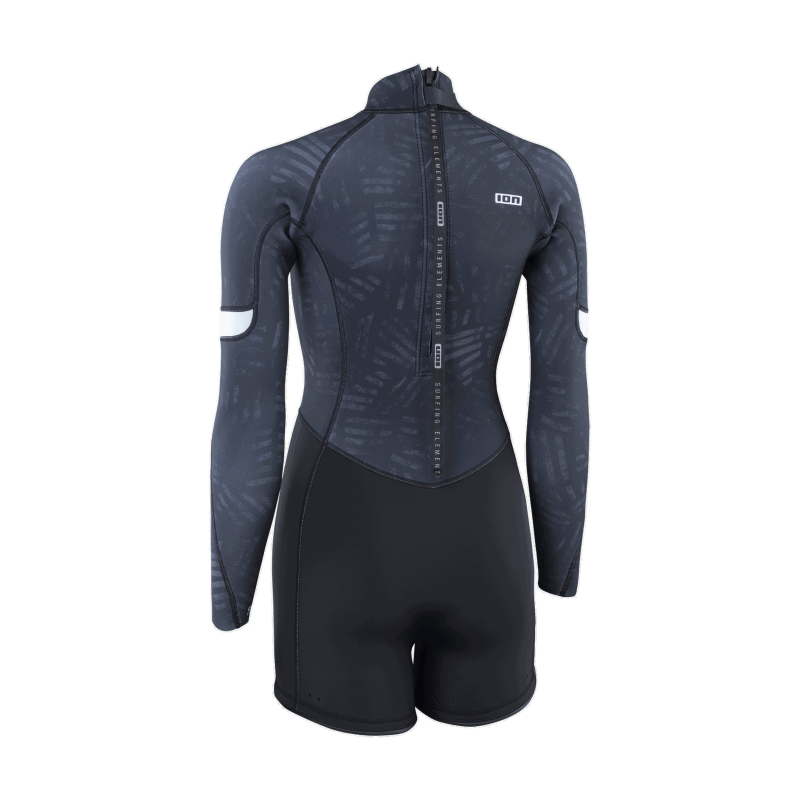 ION Amaze Shorty 2.0 LS Back Zip - Combinaison de surf femme | Hardloop