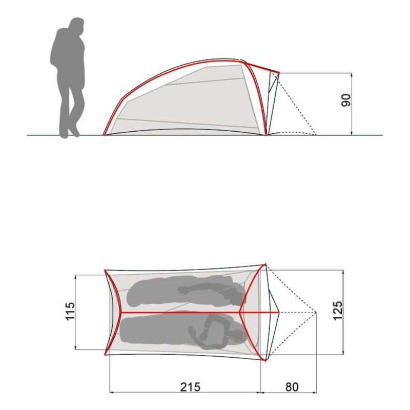 Ultralight Hogan 2P - Tente