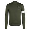Dark Green / White