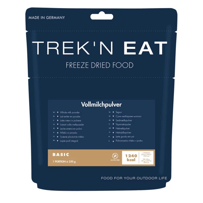 Lait entier en poudre - Freeze-dried meals