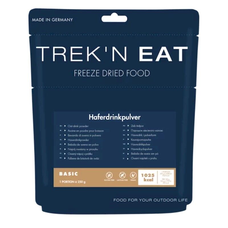 Poudre pour boisson à base d'avoine - Freeze-dried meals