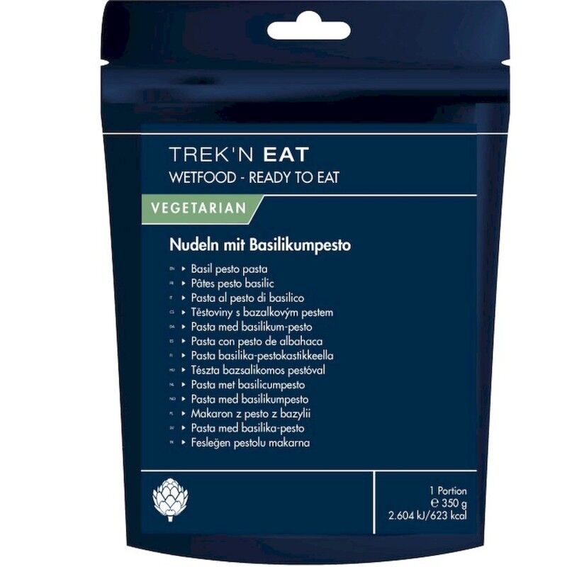 Pâtes au pesto et basillic - Vriesdroogmaaltijd