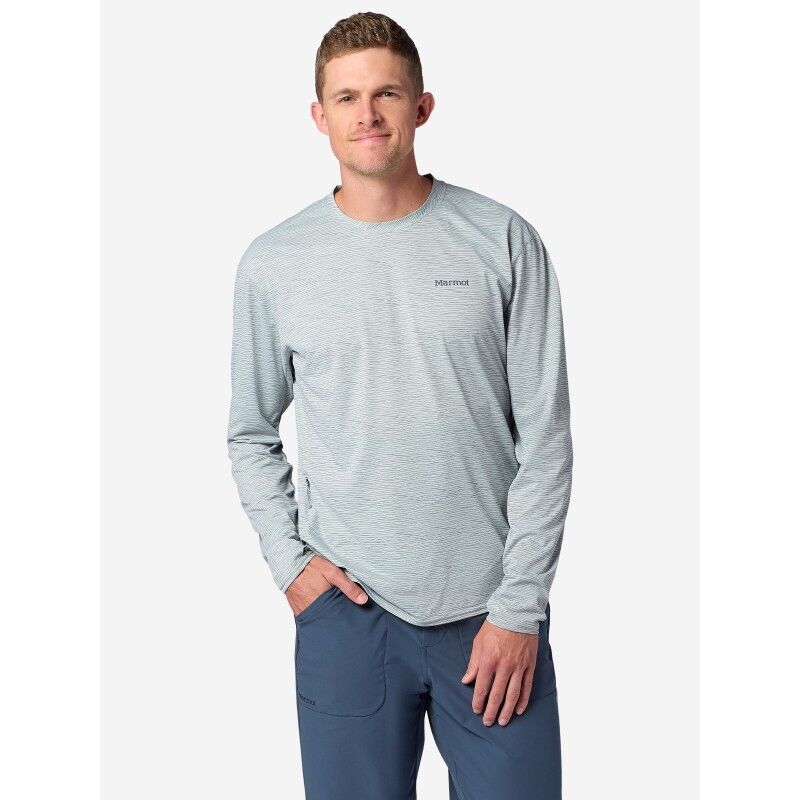 AirExchange UPF 50 Crew LS - T-Shirt - Herren