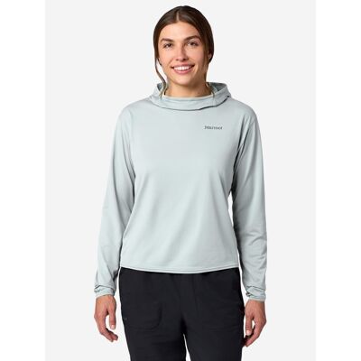 AirExchange UPF 50 Hoody - Polar mulher