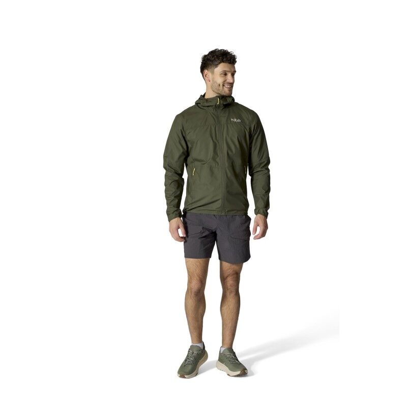 Rab Windgather Hoody - Casaco running homem | Hardloop