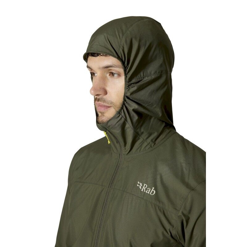 Rab Windgather Hoody - Veste running homme | Hardloop