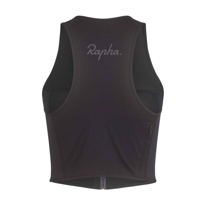 Rapha Women's Cropped Zip Tank - Débardeur femme | Hardloop