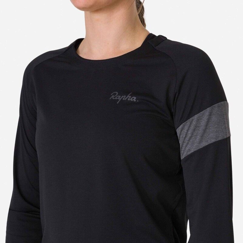 Rapha Women's Trail Long Sleeve Technical T-Shirt - Maillot VTT femme | Hardloop