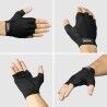 GripGrab EXPLR Padded Short Finger Summer Gloves - Short finger gloves | Hardloop