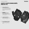 GripGrab RIDE Lite Padded Short Finger Summer Gloves - Cykelhandskar | Hardloop