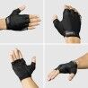 GripGrab RIDE Padded Short Finger Summer Gloves - Mitenki rowerowe | Hardloop