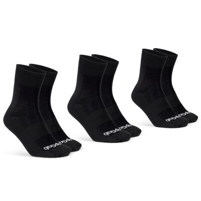 Lightweight SL Regular Cut Summer Socks 3-Pack - Pyöräilysukat