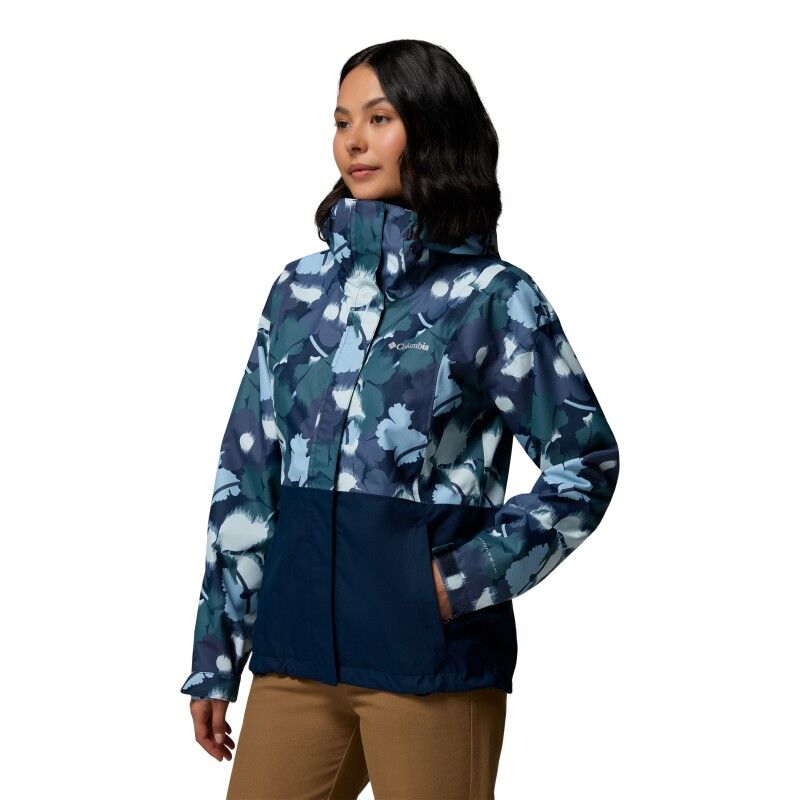 Columbia Hikebound Printed Jacket - Regenjack - Dames | Hardloop