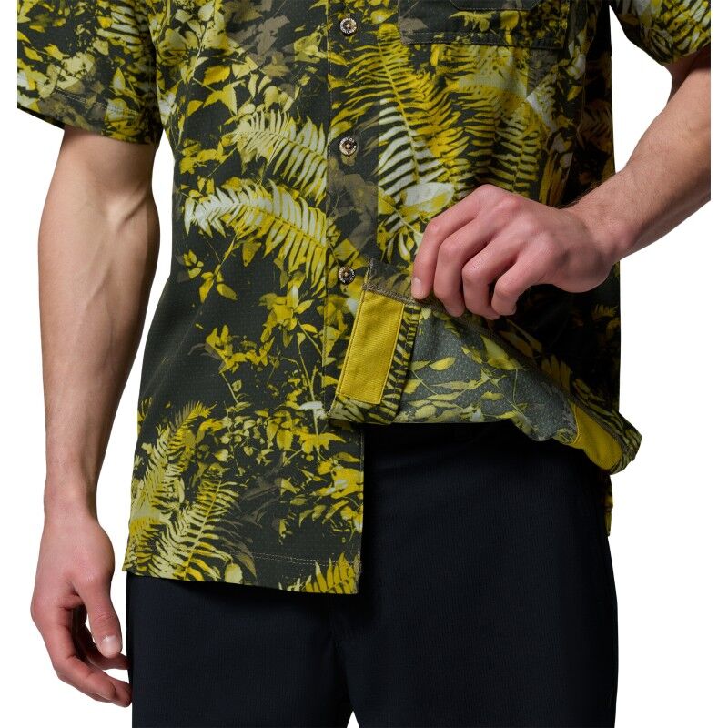 Columbia Tech Trail Utility Printed Woven SS Tee - Chemise homme | Hardloop