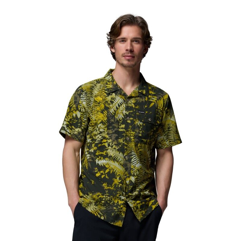Tech Trail Utility Printed Woven SS Tee - Skjorte - Herrer