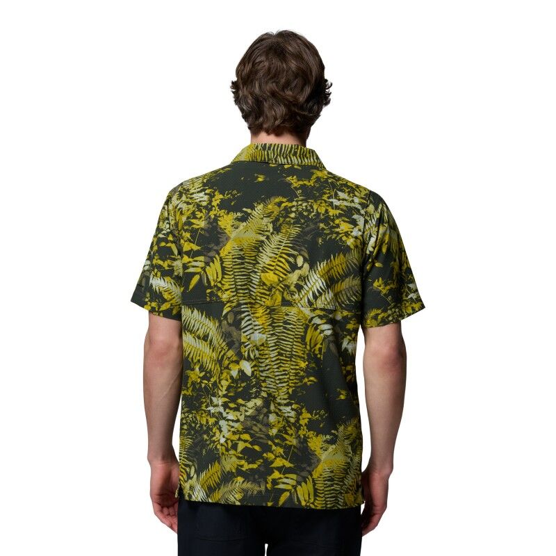 Columbia Tech Trail Utility Printed Woven SS Tee - Pánská košile | Hardloop
