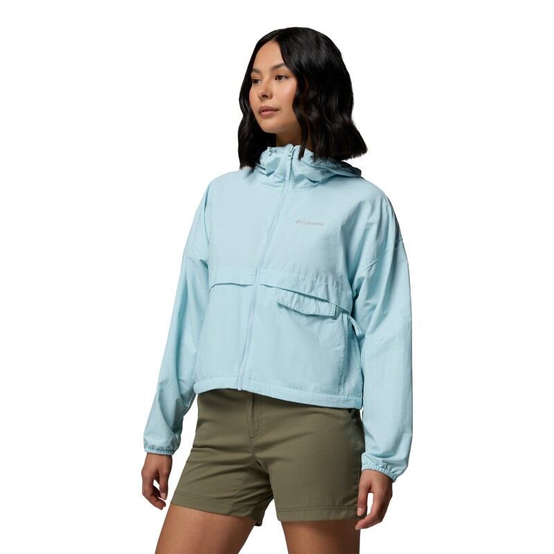 Columbia Spire Valley Cropped Windbreaker Jacket - Kurtka wiatrówka damska | Hardloop