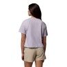 Columbia Rolling Bend Graphic Relaxed Crop SS Tee - T-shirt femme | Hardloop