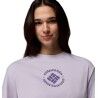 Columbia Rolling Bend Graphic Relaxed Crop SS Tee - T-shirt femme | Hardloop