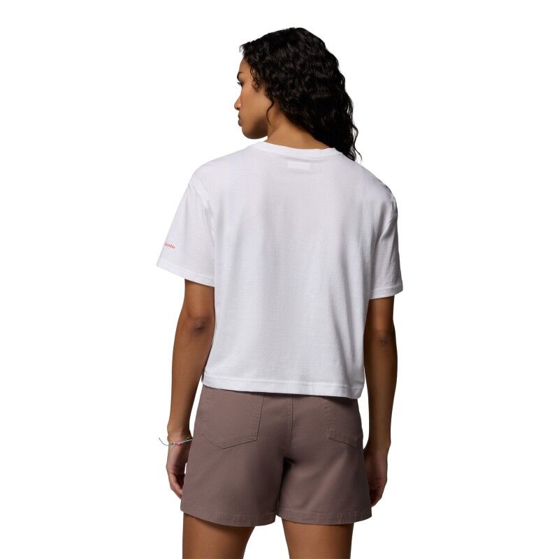Columbia Rolling Bend Graphic Relaxed Crop SS Tee - T-shirt - Women's | Hardloop