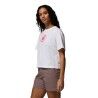 Columbia Rolling Bend Graphic Relaxed Crop SS Tee - T-shirt - Damer | Hardloop
