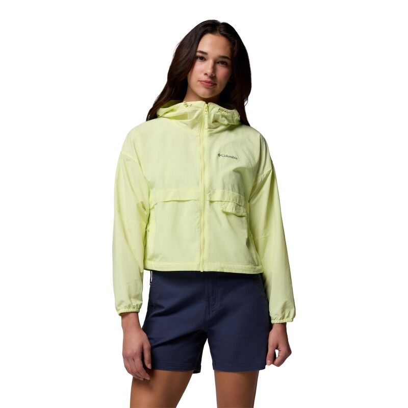 Spire Valley Cropped Windbreaker Jacket - Dámská větrovka