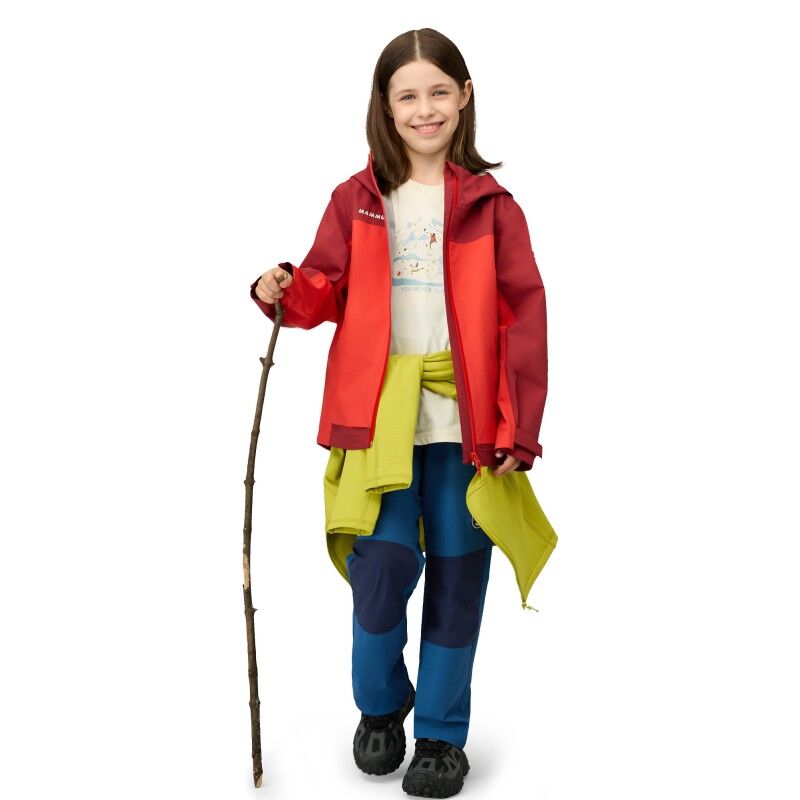 Mammut Taiss HS Hooded Jacket Kids - Hardshelljacka - Børn | Hardloop
