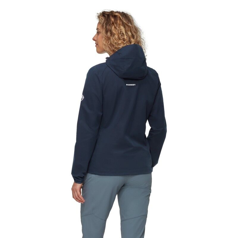 Mammut Granite SO Hooded Jacket - Softshelljacka - Dam | Hardloop