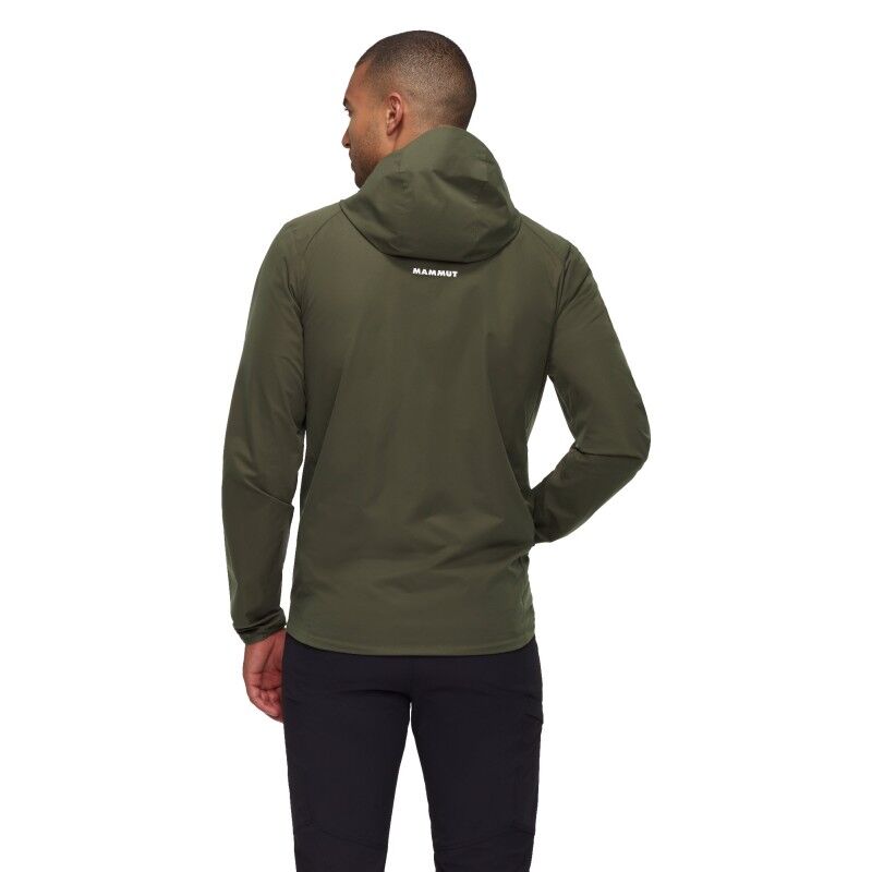 Mammut Granite SO Hooded Jacket - Softshelljack - Heren | Hardloop
