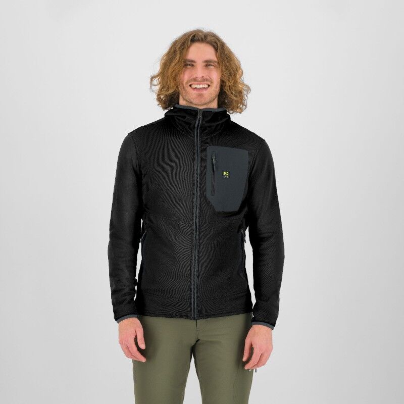Antermoia Hoodie Fleece - Fleecejakke - Herrer