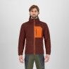 Mahogany / Vibrant Orange