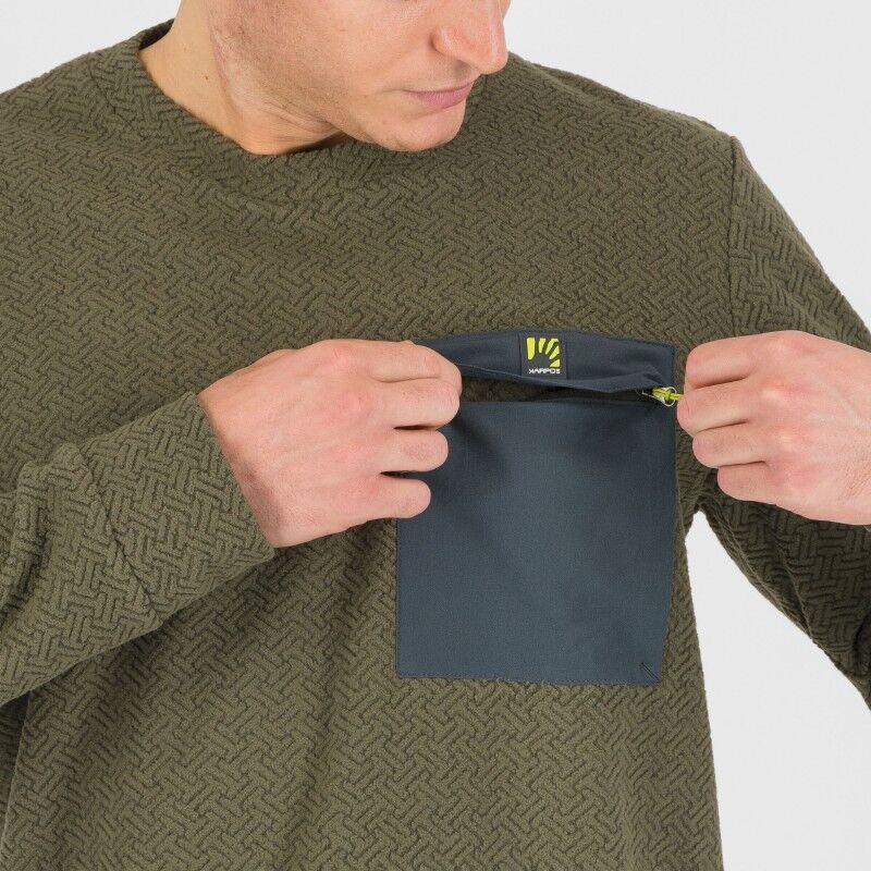 Karpos Mesdi' Crewneck Fleece - Sweatere - Herrer | Hardloop