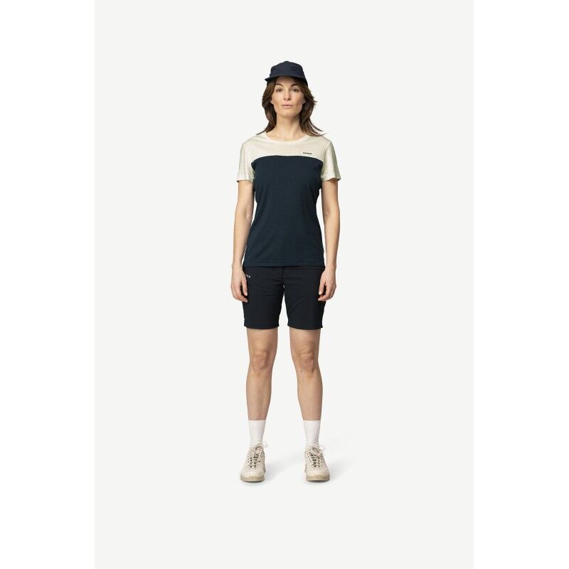 Devold Classic Linear Tee Wmn - Camiseta de merino - Mujer | Hardloop