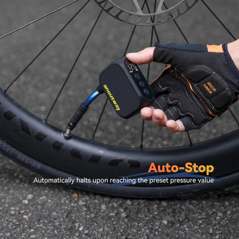 Cycplus AS210 Pro - Polkupyöränpumppu | Hardloop