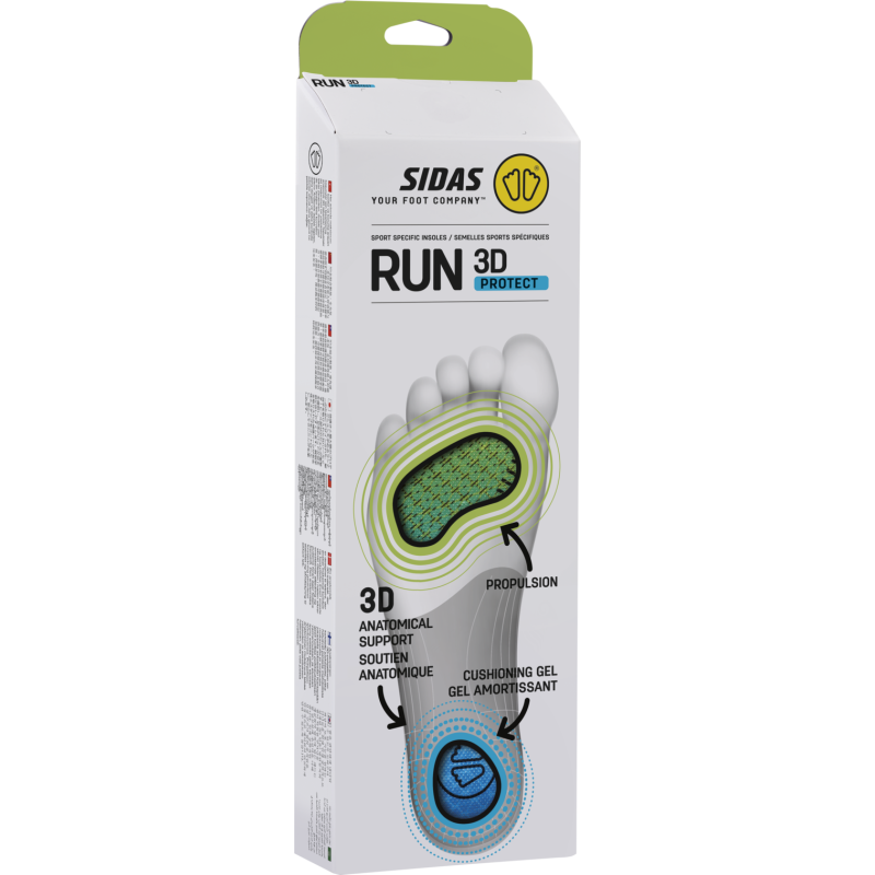 Sidas 3D Run Protect - Semelles randonnée | Hardloop