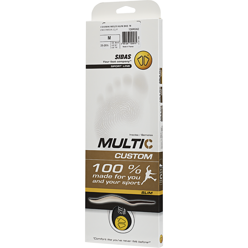 Sidas Custom Multi Slim - Insoles | Hardloop