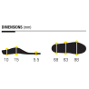 Sidas Cushioning Gel Memory - Solette per scarpe | Hardloop