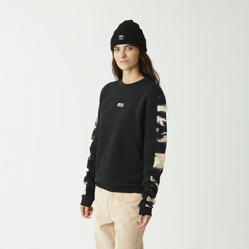 Blayr Printed Crew - Överdragströjor - Dam