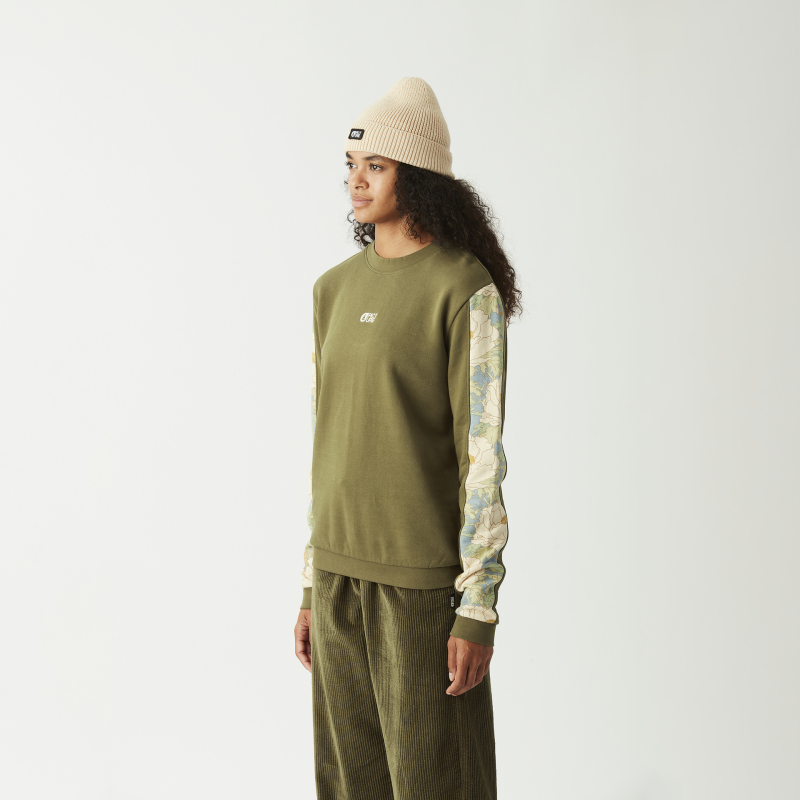 Blayr Printed Crew - Sweatere - Damer