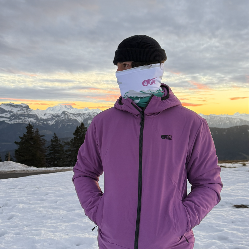 Picture Organic Clothing Lanin Hooded Jkt - Syntetjacka - Herr | Hardloop